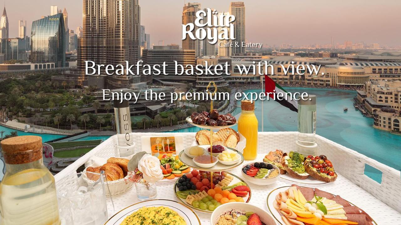Elite Royal Apartment - Full Burj Khalifa & Fountain View - Crystal 두바이 외부 사진